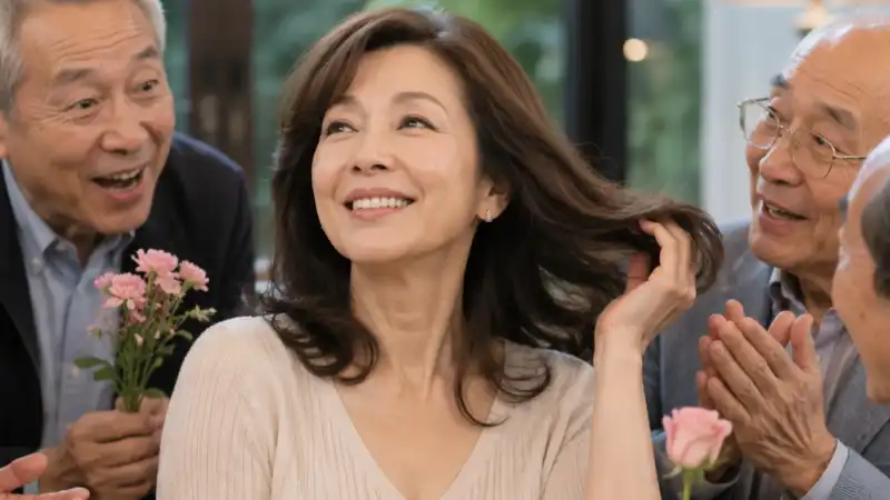 意外な真実！モテる対象が激変する50代美人の斜め上のモテ事情