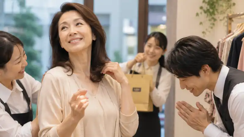恋愛とは違う？50歳美人が受ける圧倒的チヤホヤ待遇