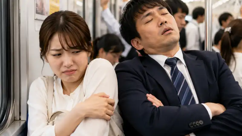 正直無理…電車で男性を避けたくなる女性のリアルな理由