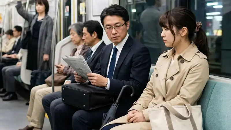 【男性側・批判派からの反論】公共交通機関なんだから我慢しろ