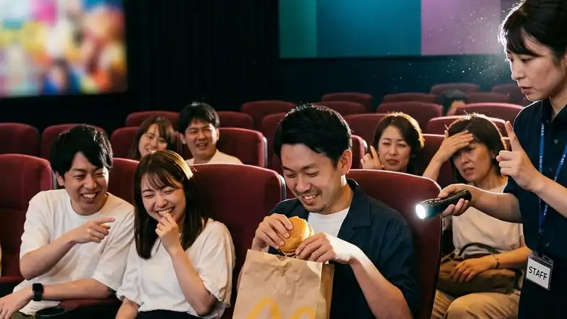 マジ！？伝説のマック持ち込みの化け物出現
