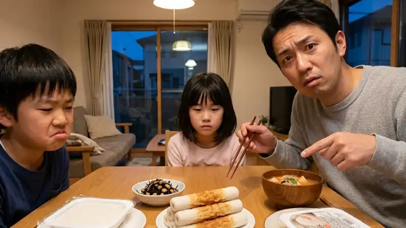 事の発端！夫と子供が非難した衝撃の夕食メニューとは？